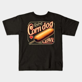 Retro corndog Kids T-Shirt